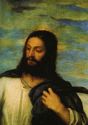 El Salvador com a hortel (1553). Tiziano. El Prado (Madrid).